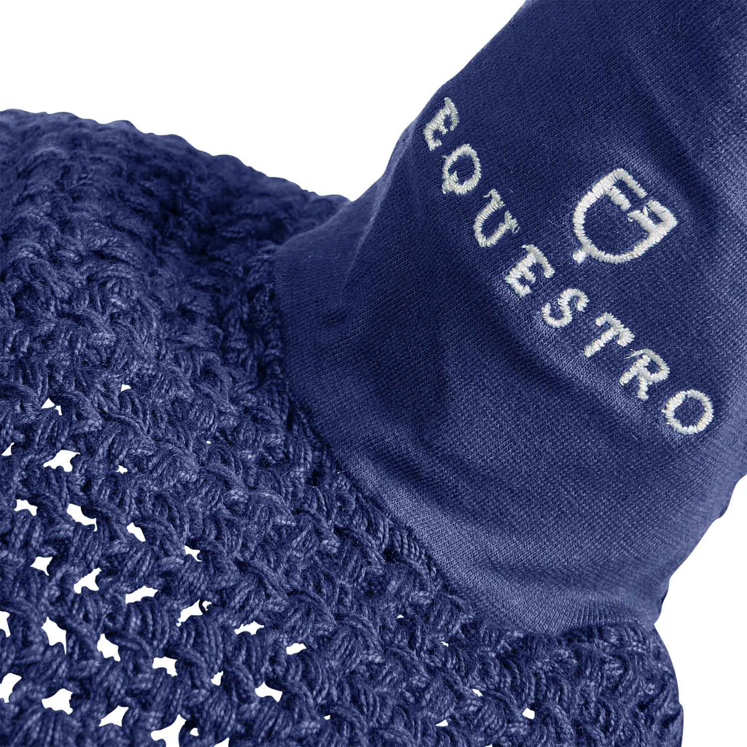 Equestro Cuffietta in Maglia con Aggancio Elastico per Cavallo