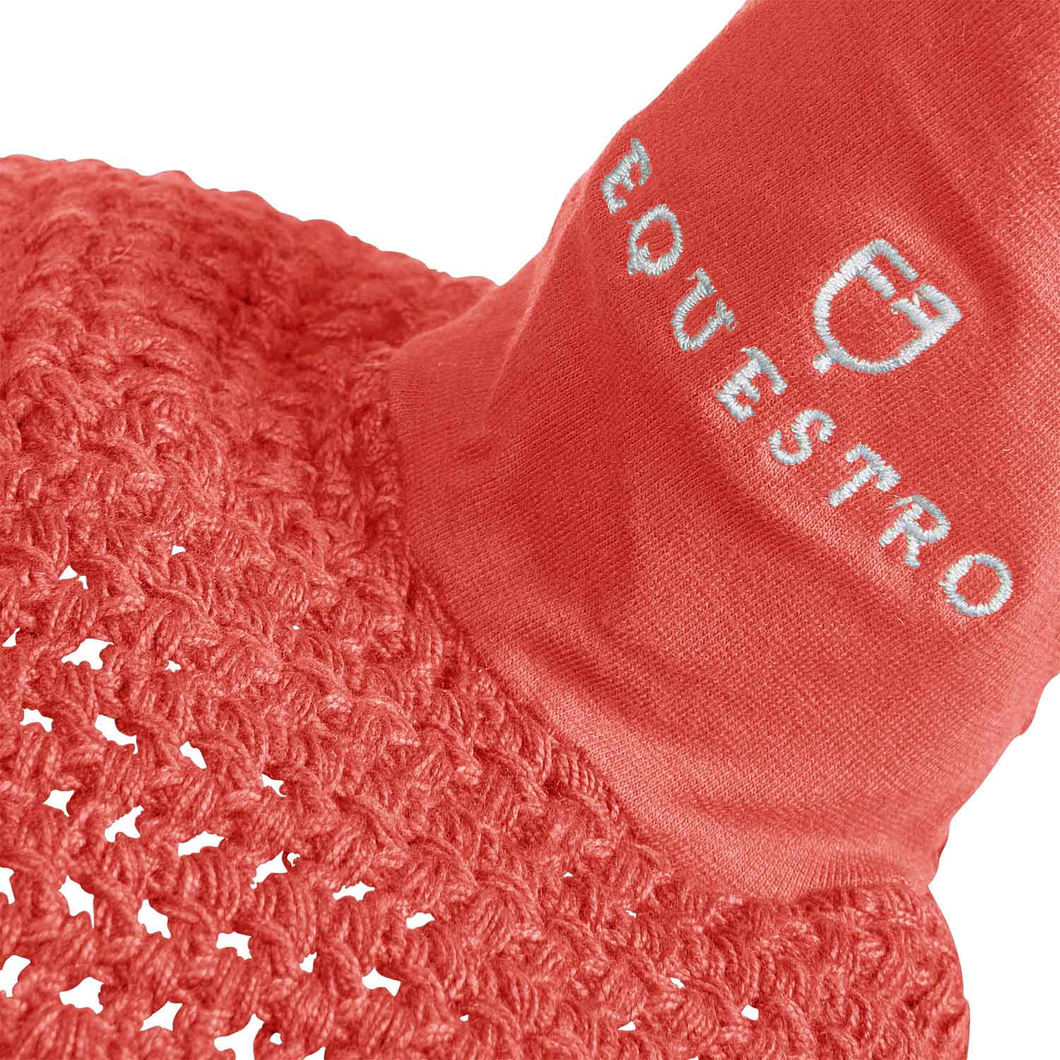 Equestro Cuffietta in Maglia con Aggancio Elastico per Cavallo