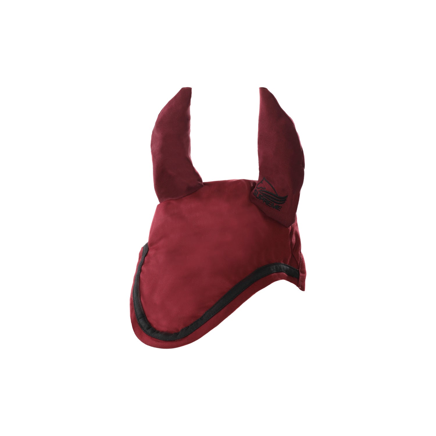 Supreme Cuffietta in Cotone con Bordatura a Contrasto per Pony