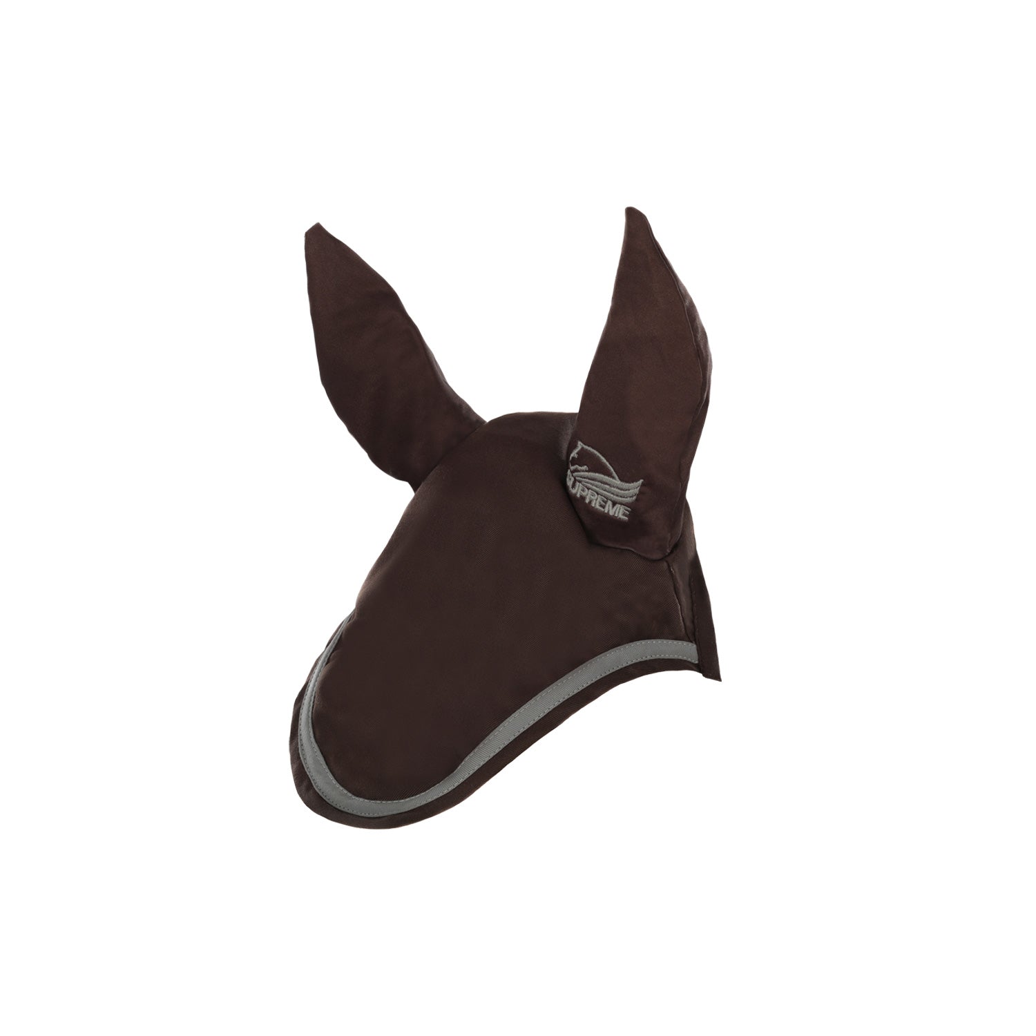 Supreme Cuffietta in Cotone con Bordatura a Contrasto per Pony