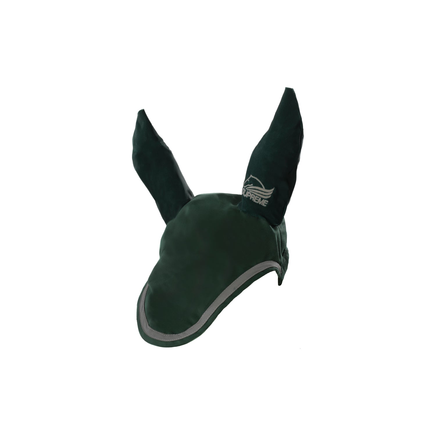 Supreme Cuffietta in Cotone con Bordatura a Contrasto per Pony