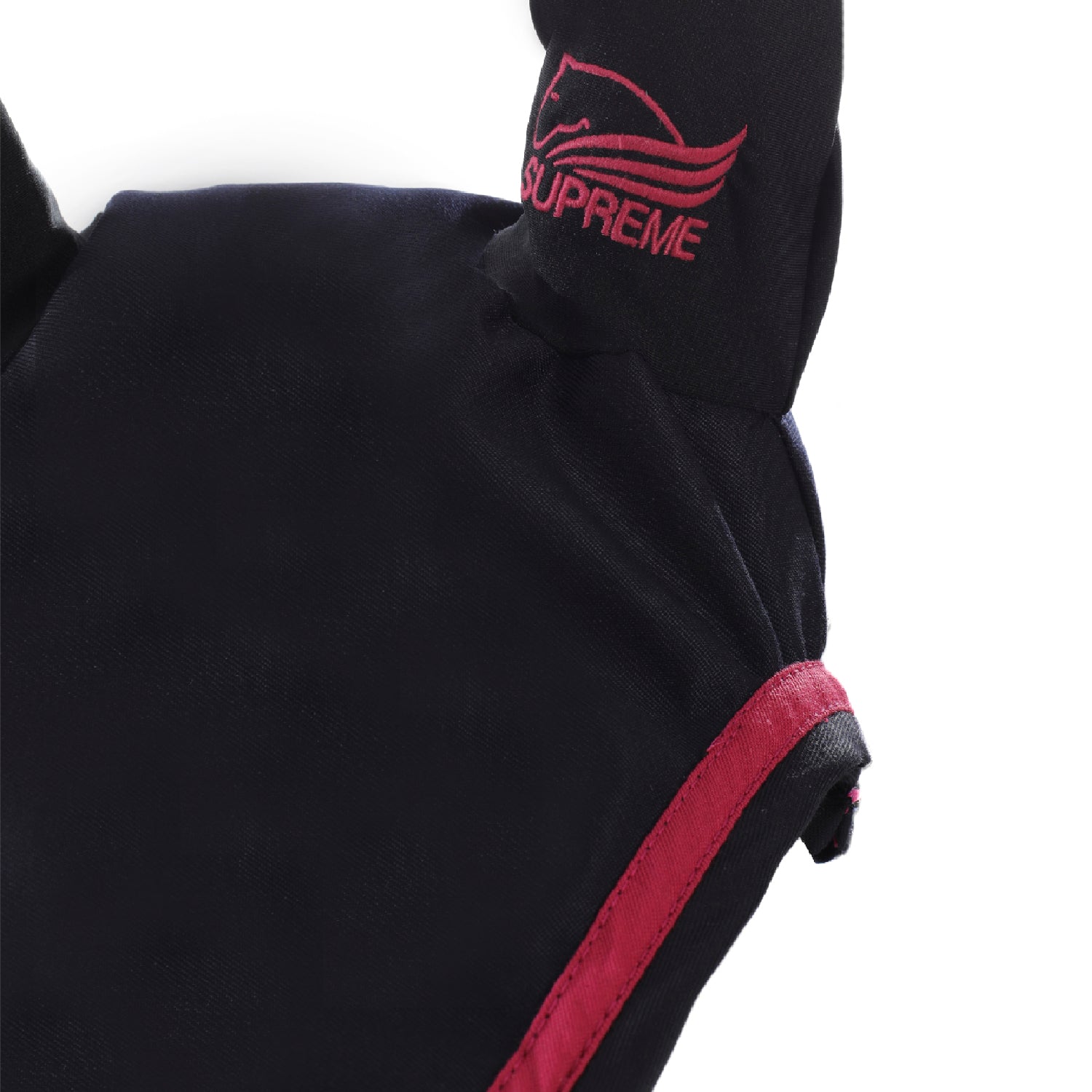 Supreme Cuffietta in Cotone con Bordatura a Contrasto per Pony