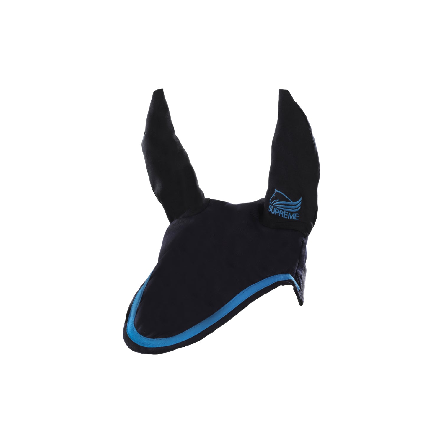 Supreme Cuffietta in Cotone con Bordatura a Contrasto per Pony
