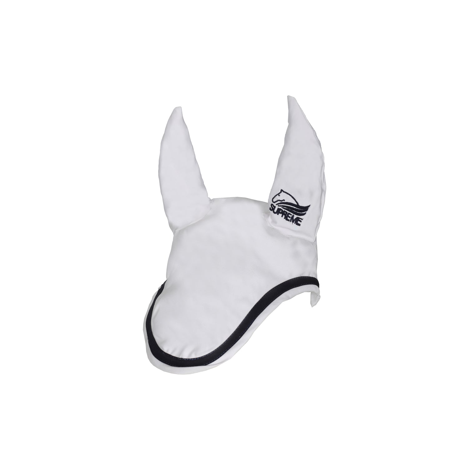 Supreme Cuffietta in Cotone con Bordatura a Contrasto per Pony