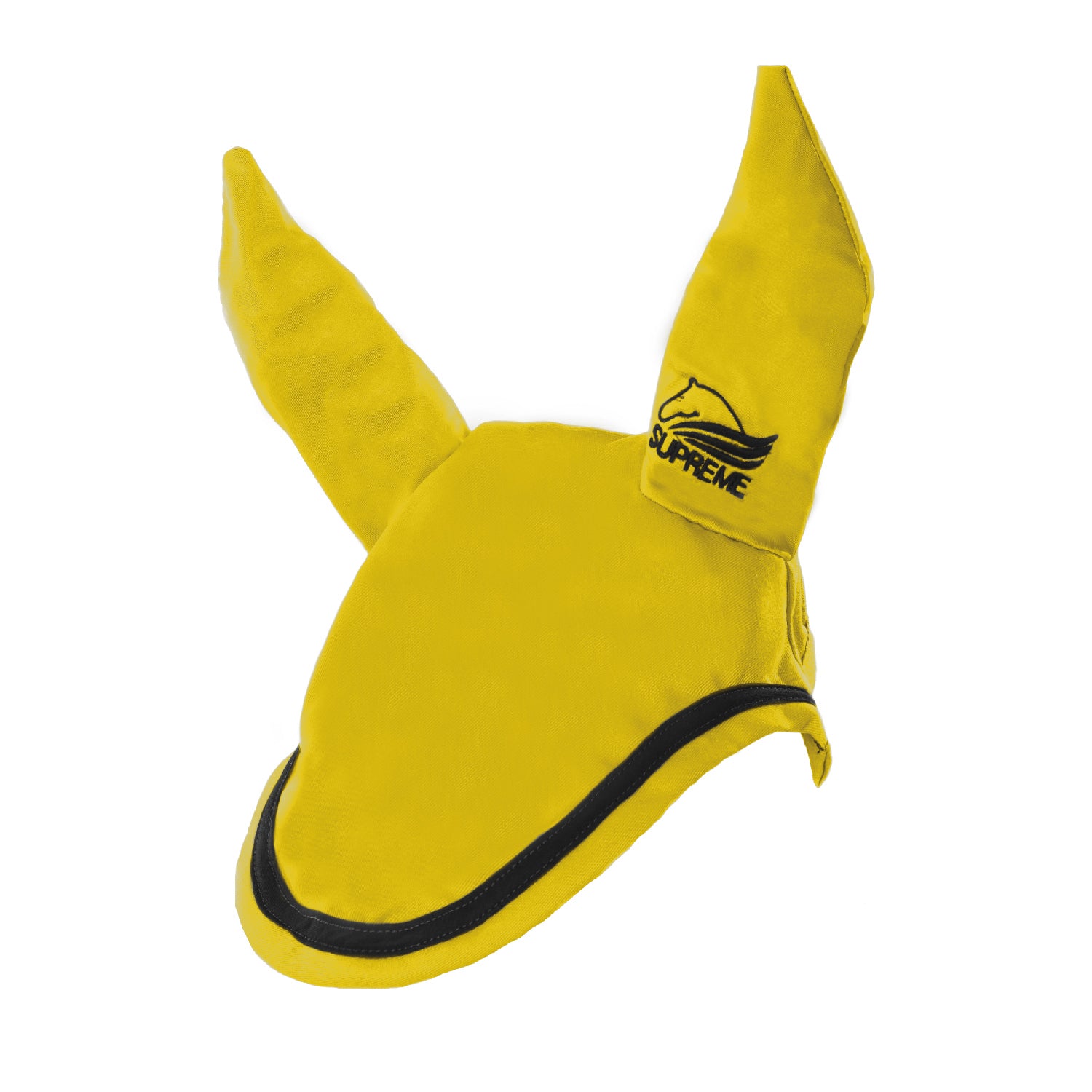 Supreme Cuffietta in Cotone con Bordatura a Contrasto per Pony