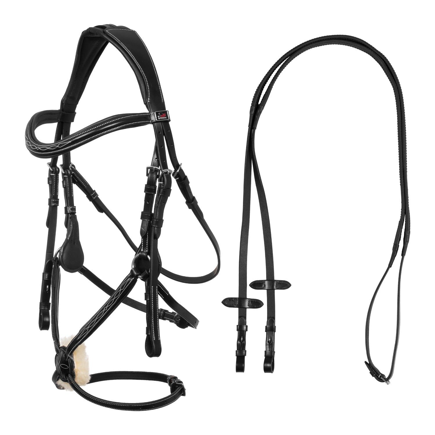 Supreme Briglia Messicana con Nasalina Anatomica e Curva