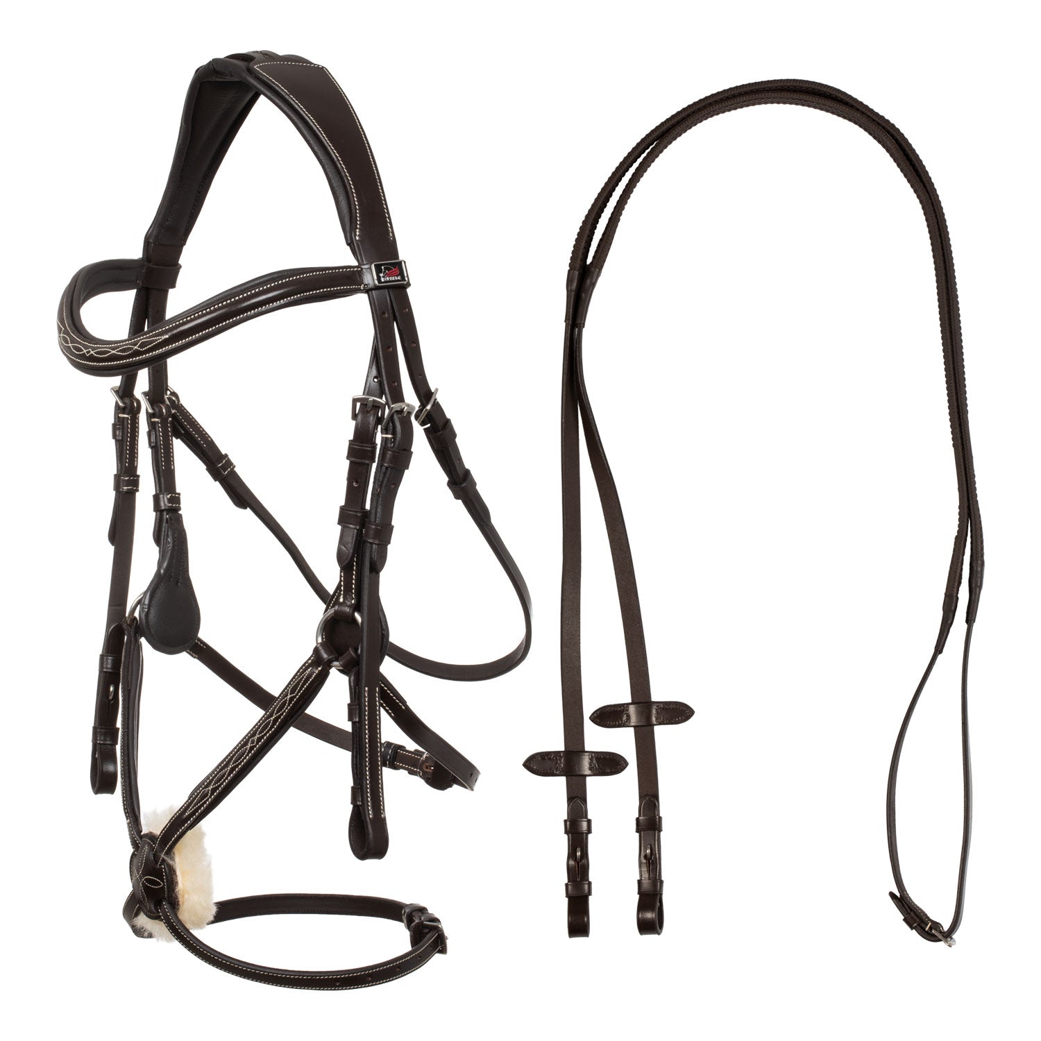Supreme Briglia Messicana con Nasalina Anatomica e Curva