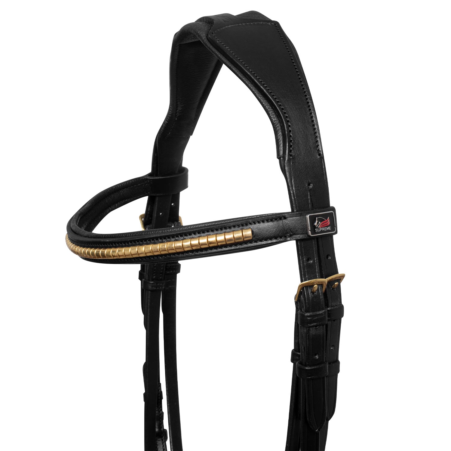 Supreme Testiera Inglese con Clincher e Redini in Gomma