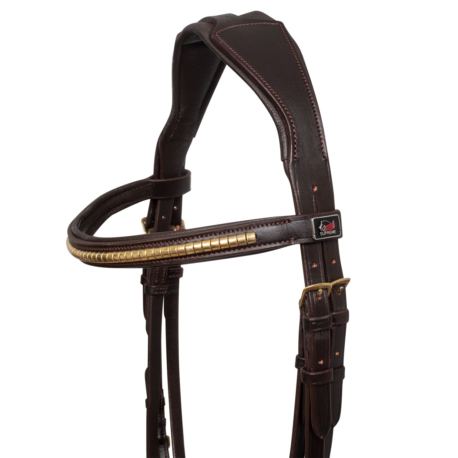 Supreme Testiera Inglese con Clincher e Redini in Gomma