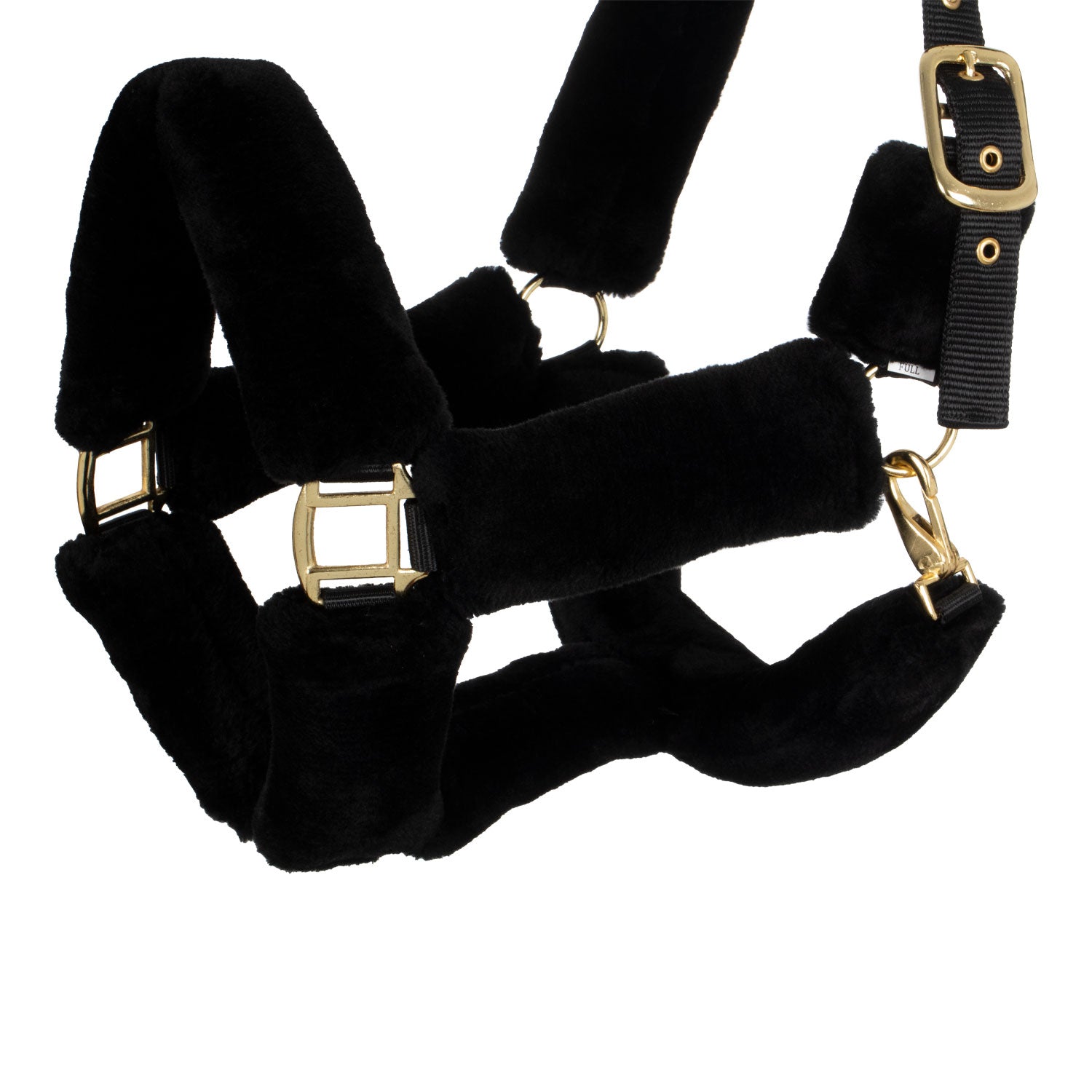 Supreme Cavezza in Nylon con Inserti Lana Sintetica Premium