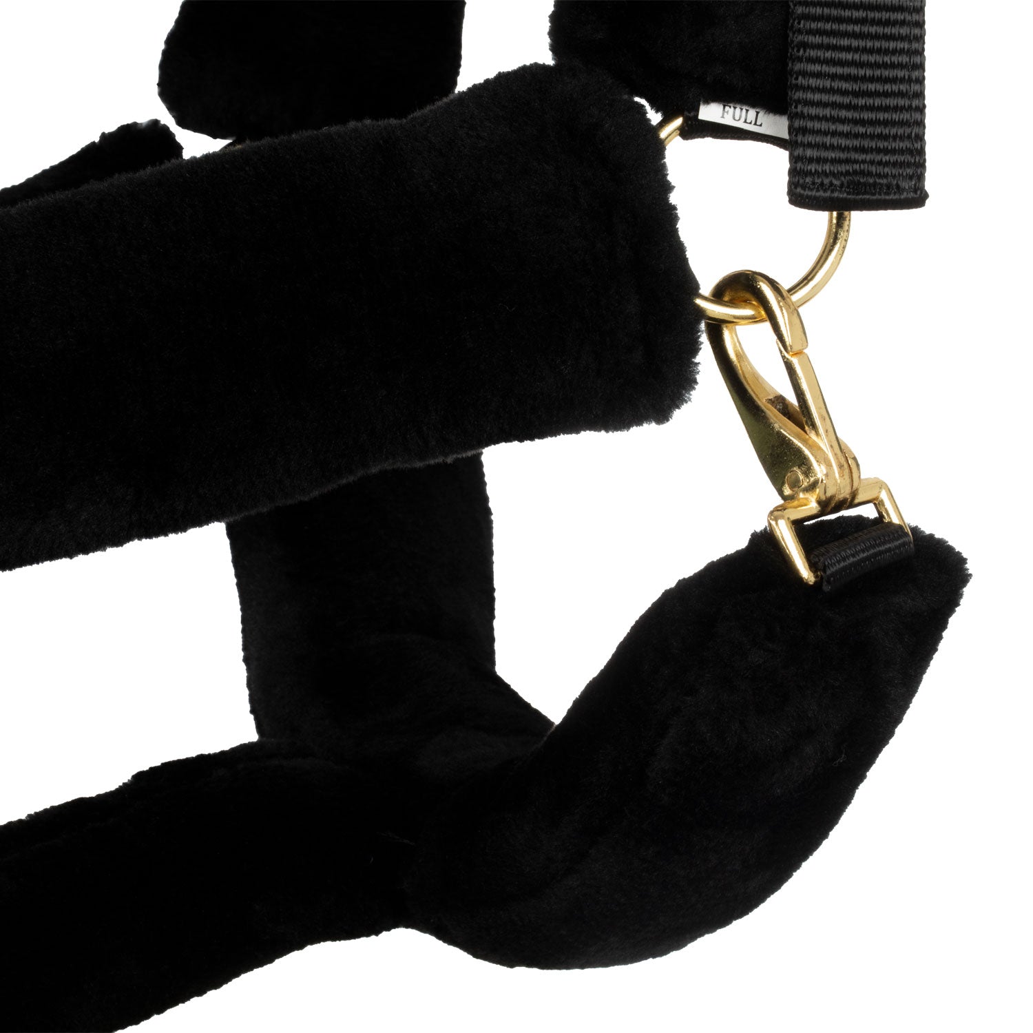 Supreme Cavezza in Nylon con Inserti Lana Sintetica Premium