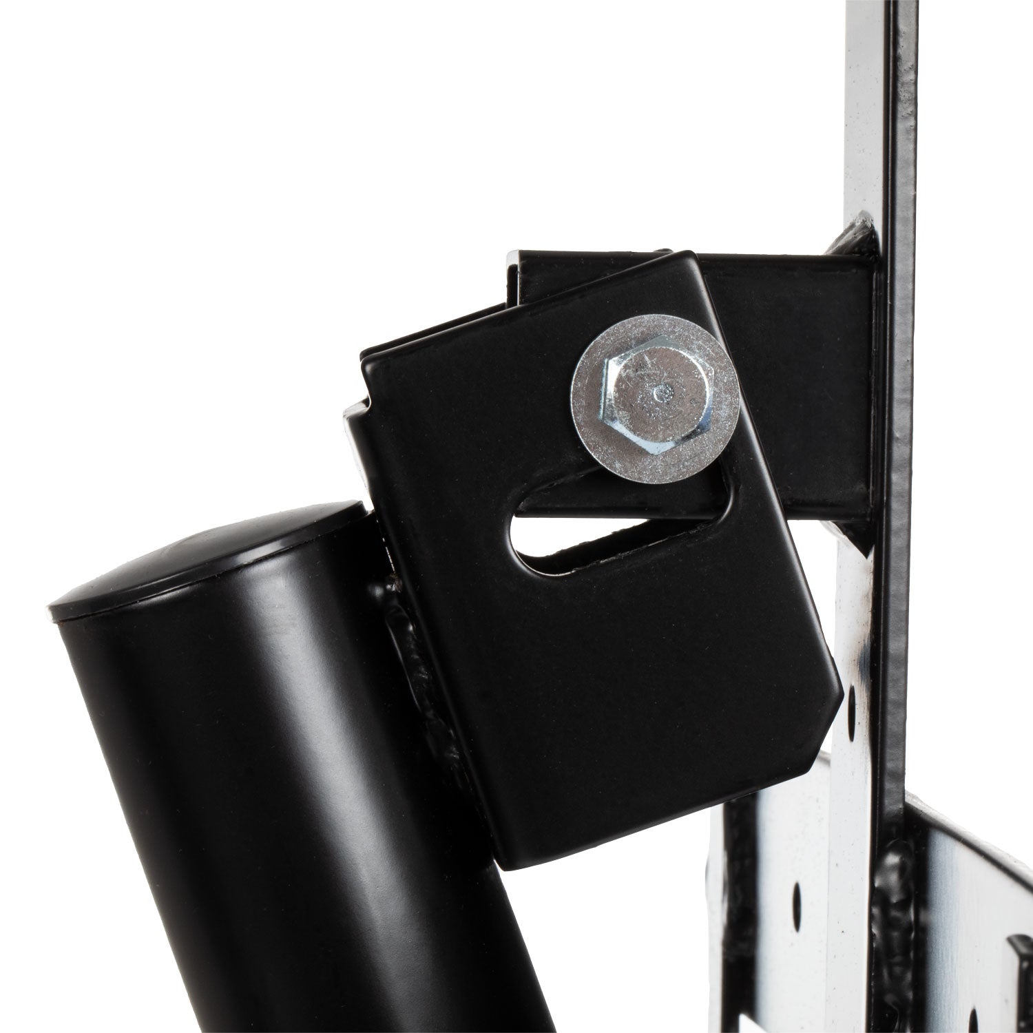Poggiasella pieghevole per due selle con aggancio al box e 2 portabiglie