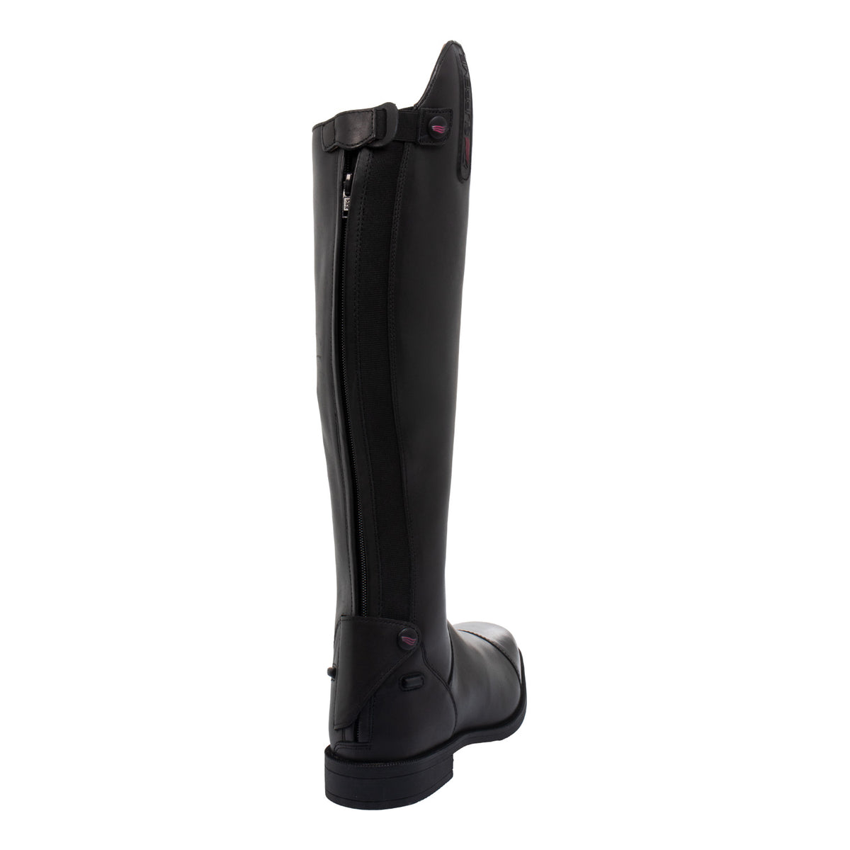 Supreme Stivali Unisex Calf Small in Morbida Pelle con Zip Posteriore