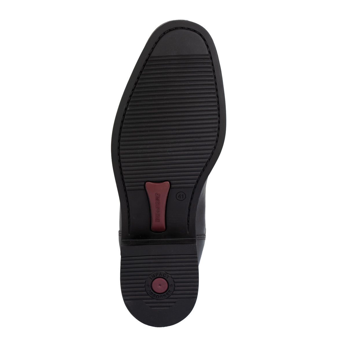 Supreme Stivali Unisex Calf Small in Morbida Pelle con Zip Posteriore