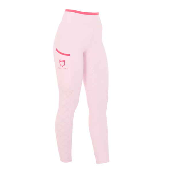 Leggins donna Equestro con decorazioni perforate 2025