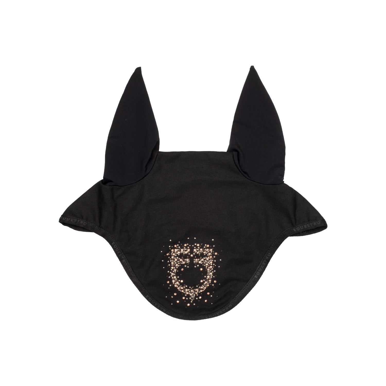 Equestro diamond logo fly veil - neutra