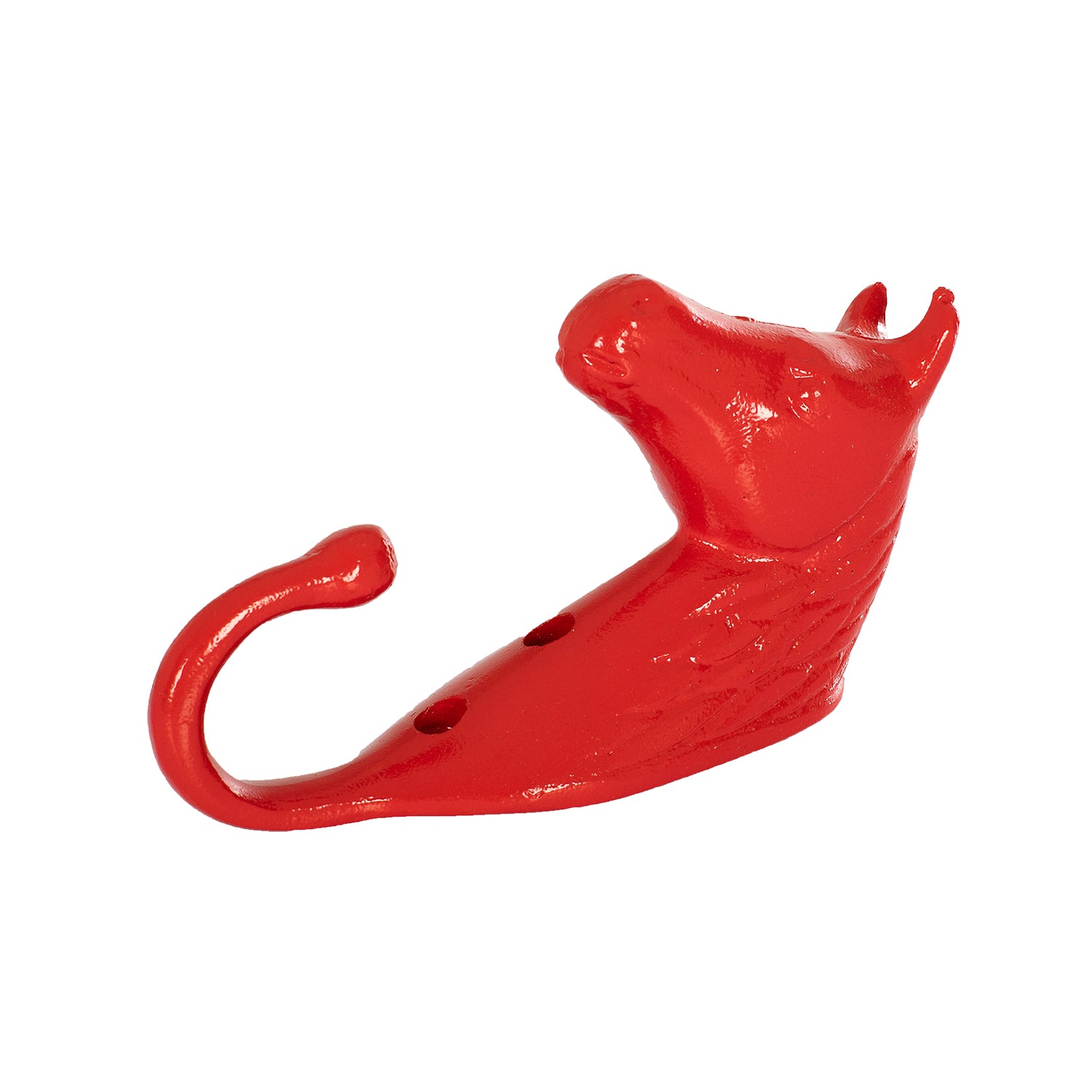 Umbria equitazione appendibriglie testa cavallo alluminio colorato - Colore COLOR RED