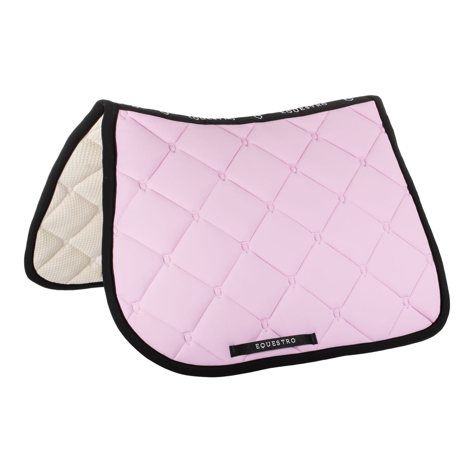 Equestro sottosella jumping equestro multilogo in tessuto tecnico black line edit - Colore ORCHID BOUQUET (15-3412)