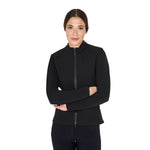 Equestro women's padded jacket softshell - Colore BLACK