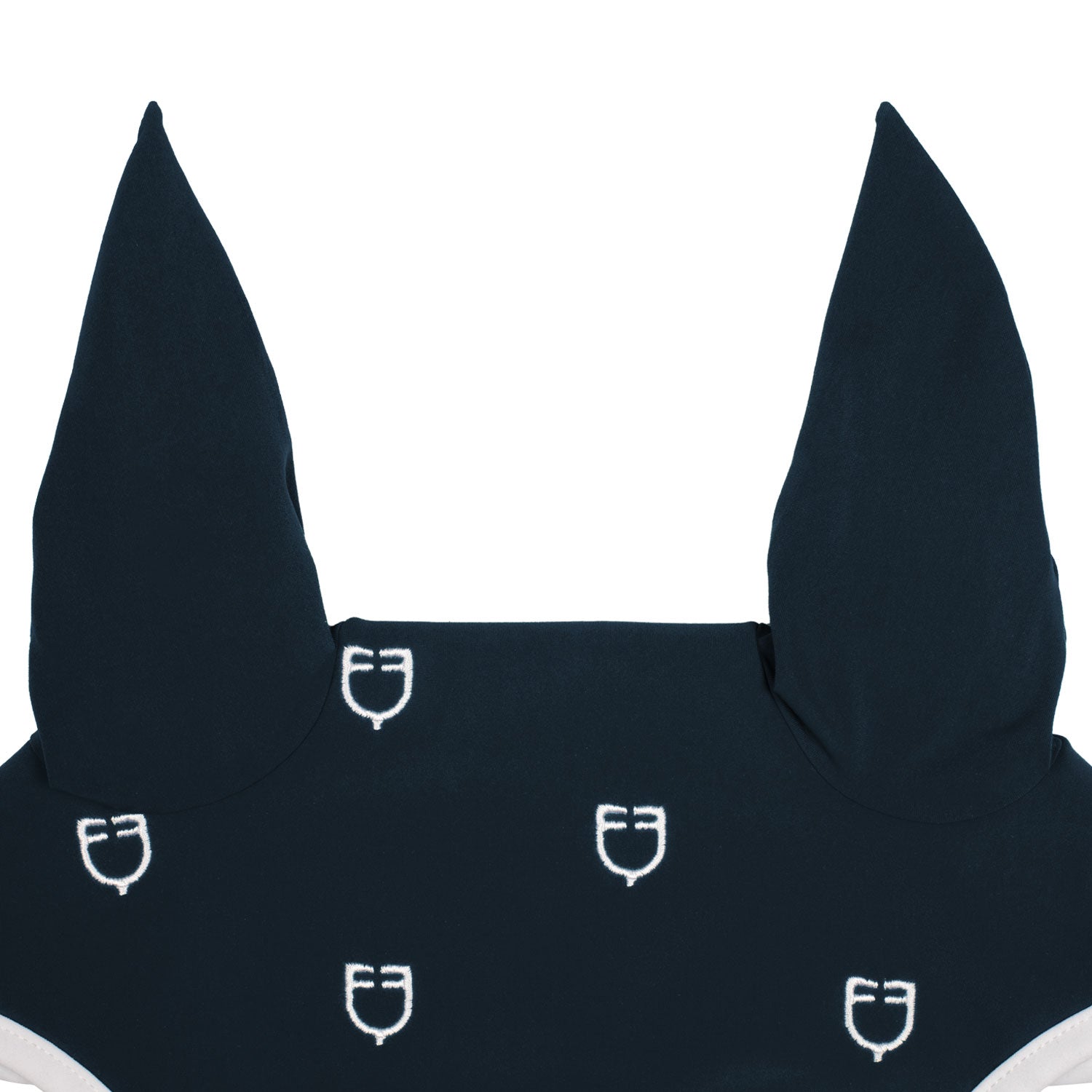Equestro cuffietta equestro multilogo in tessuto tecnico white line edition - Colore NAVY (19-4021)