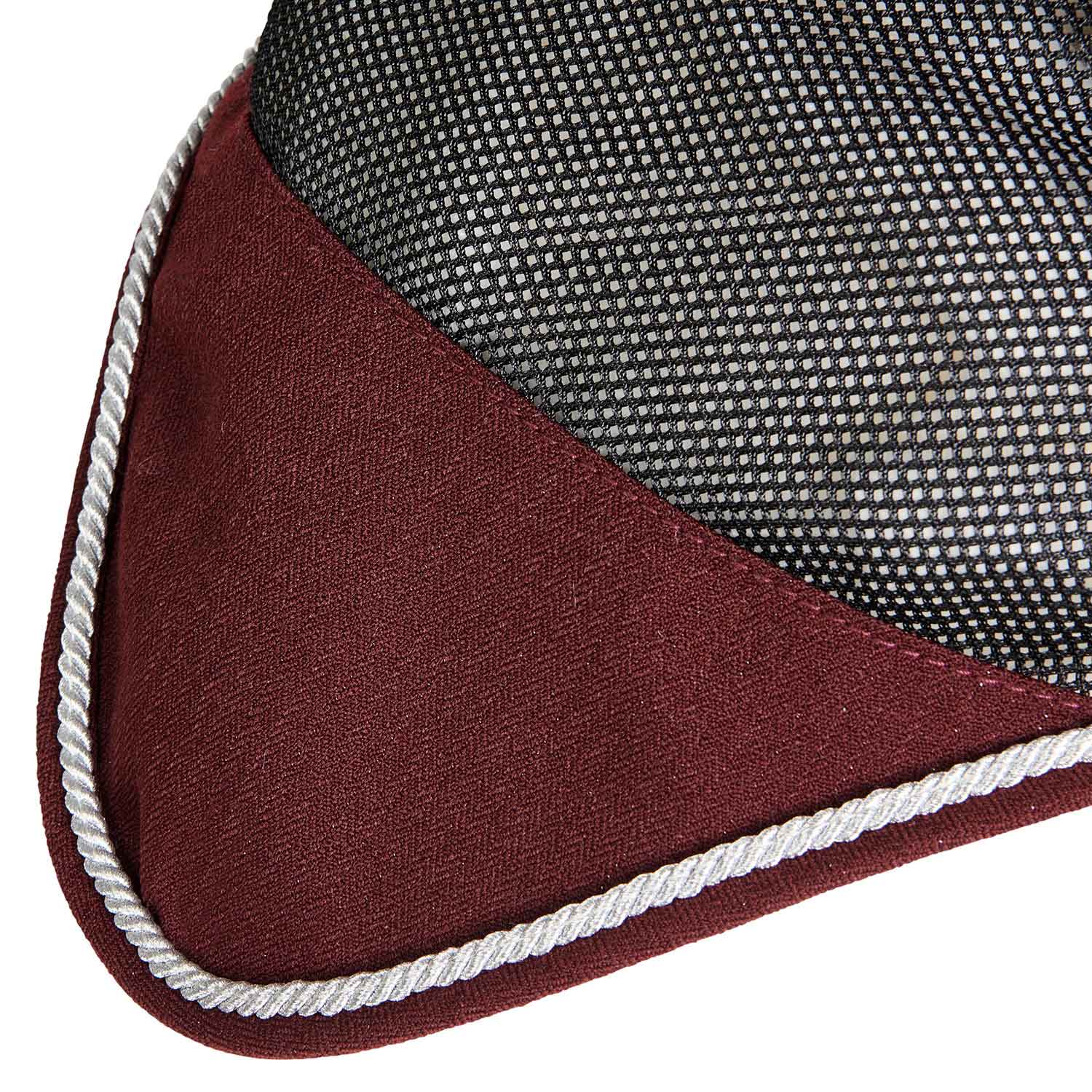 Equestro cuffietta per sottosella diamond - Colore BURGUNDY
