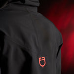 Equestro women's ridertechnology technical long raincoat jacket - Colore BLACK