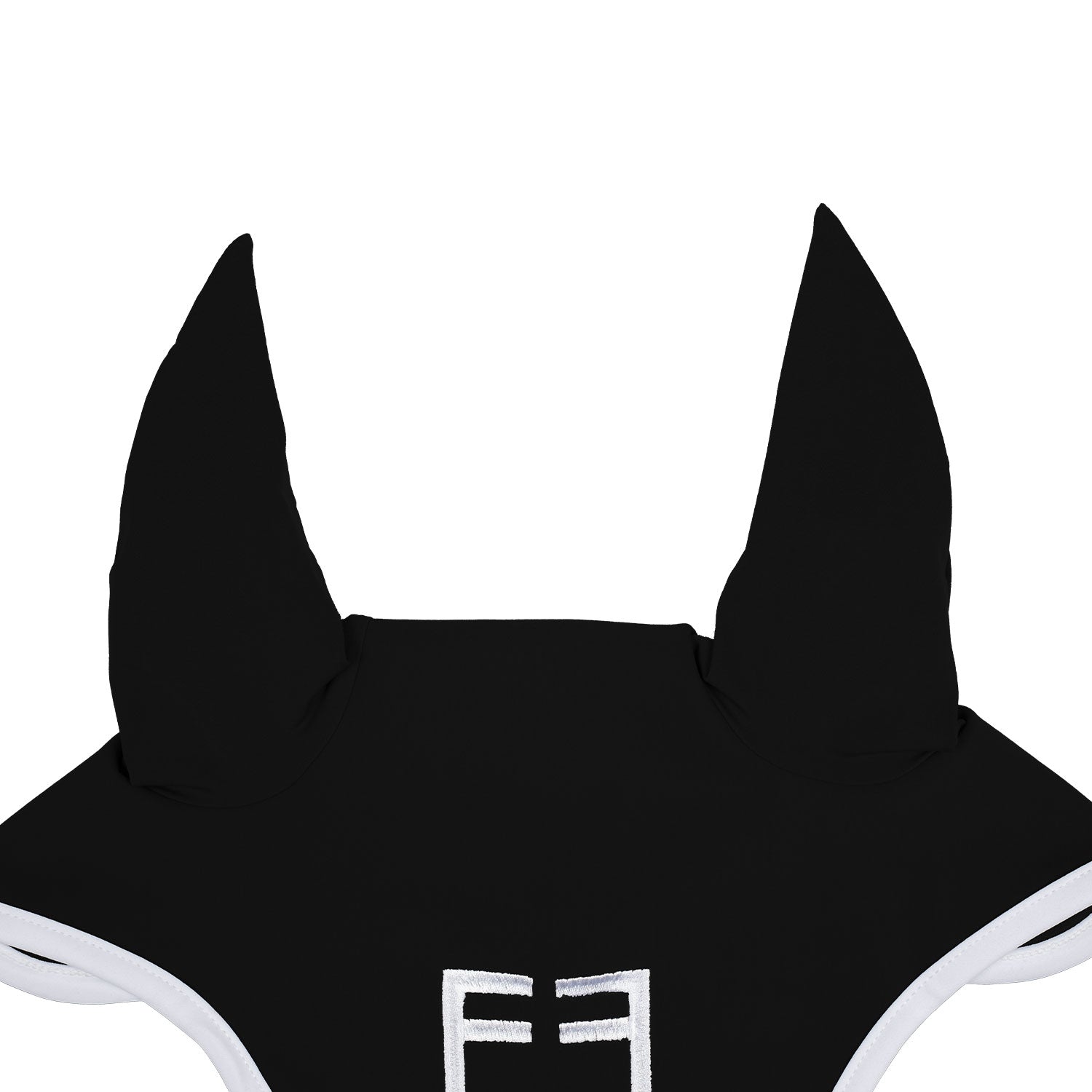 Equestro cuffietta equestro in tessuto tecnico white line edition - Colore BLACK
