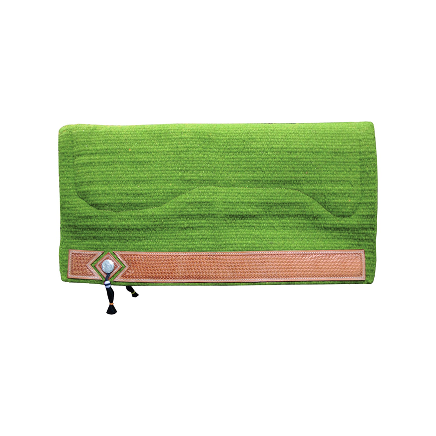 Pool's sottosella western show alpaca basket - Colore LIME