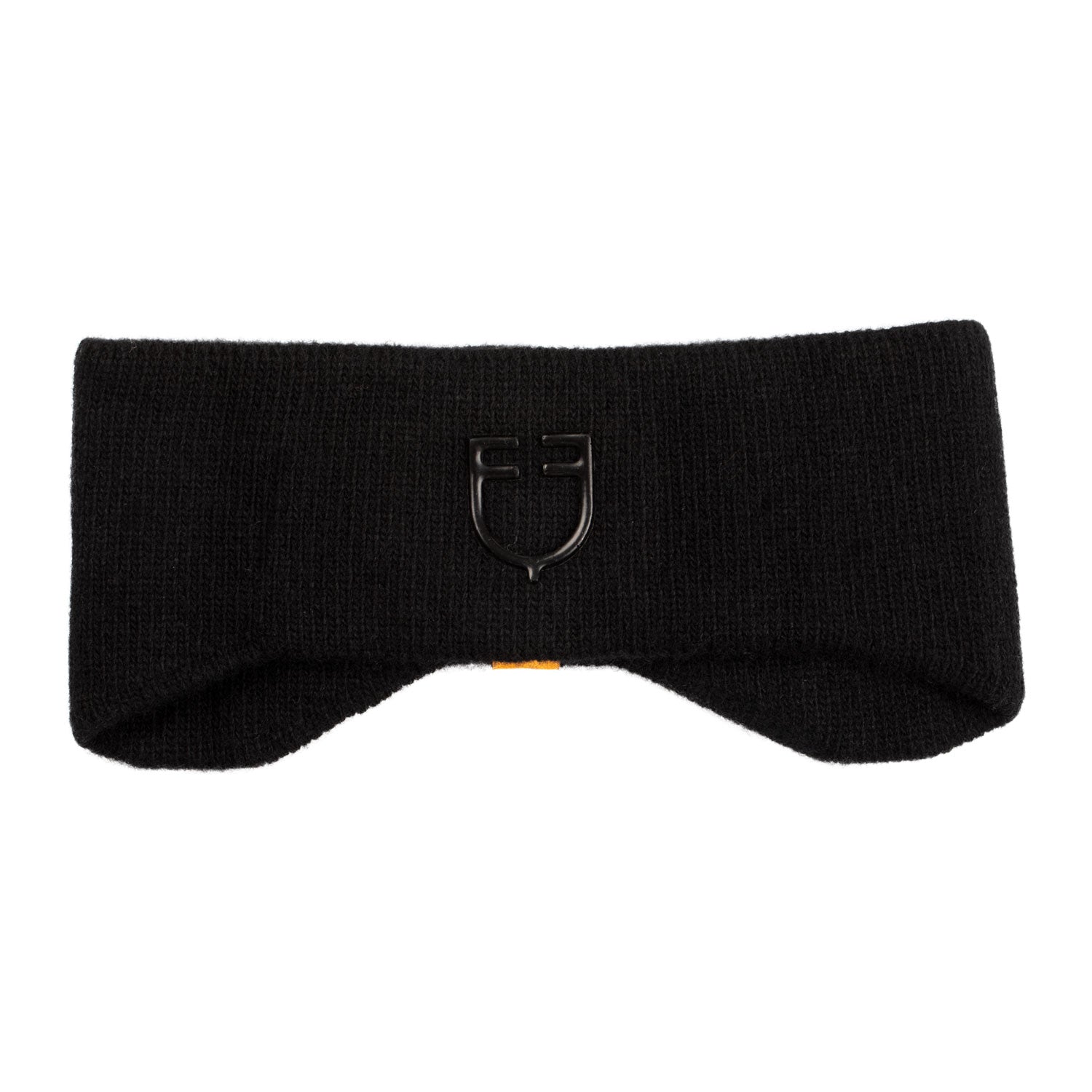 Equestro unisex ribbed earmuffs - Colore BLACK