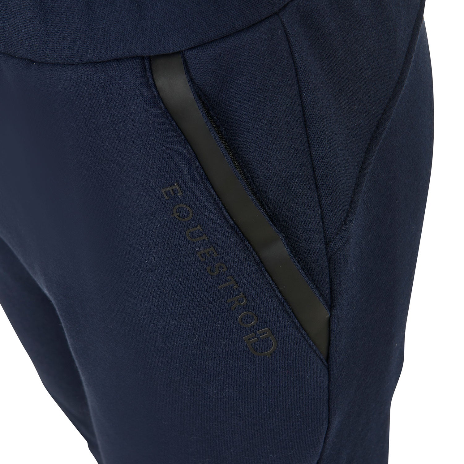Equestro women's cover pants with side opening - Colore NAVY BLAZER (19-3923)