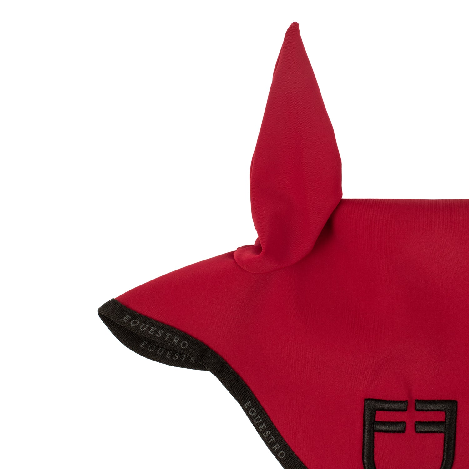 Equestro cuffietta modello gp con logo - Colore WINE/BLACK