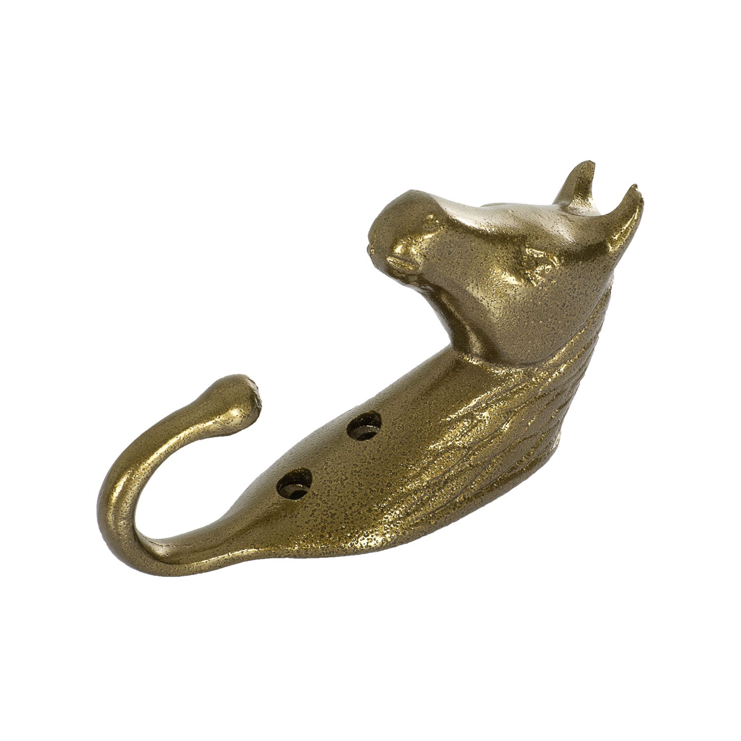 Umbria equitazione appendibriglie testa cavallo alluminio colorato - Colore COLOR GOLD
