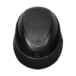 Equestro women's luxury wide visor helmet rowel fitting - Colore BLACK/BLACK