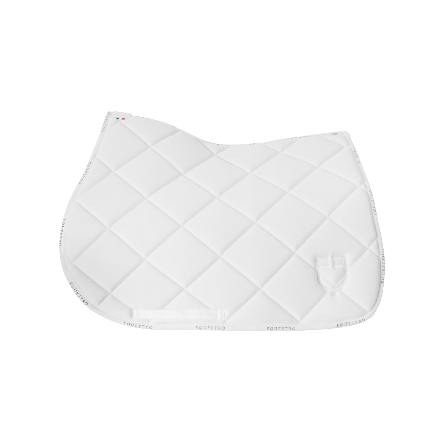 Equestro sottosella modello gp con logo - Colore WHITE/WHITE
