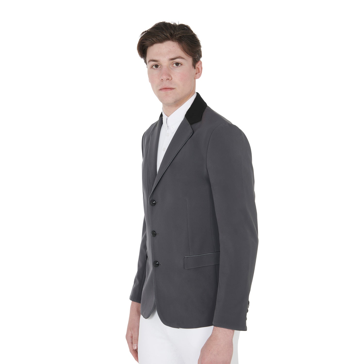 Equestro giacca concorso uomo modello elegance - Colore GREY/BLACK