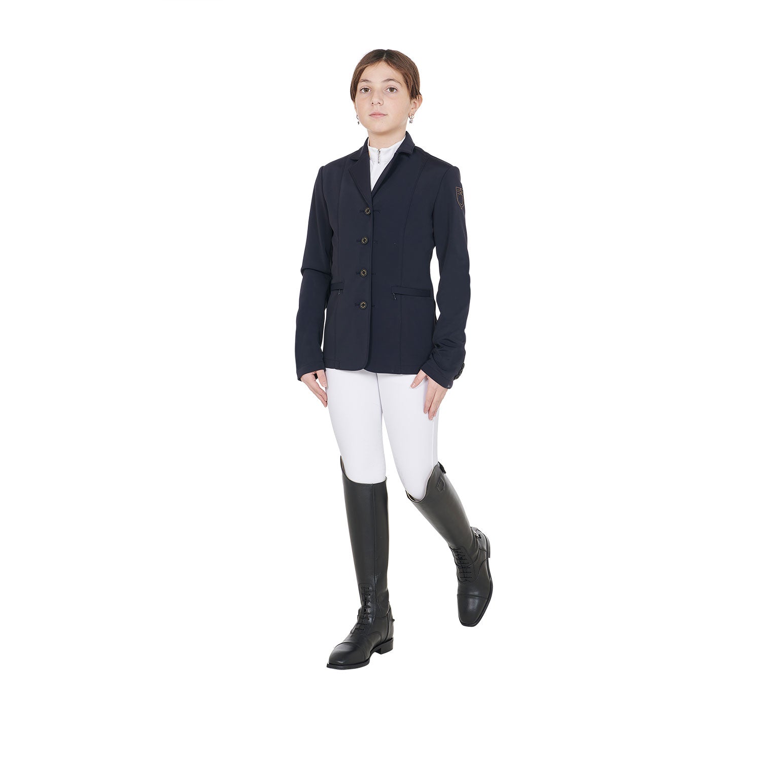 Equestro giacca concorso junior modello exclusive - Colore NAVY