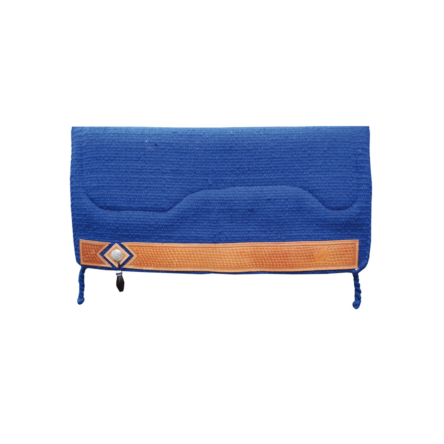 Pool's sottosella western show alpaca barbwire - Colore ROYAL BLUE
