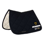 Equestro jumping scuderia equestro collection saddle pad - Colore BLACK