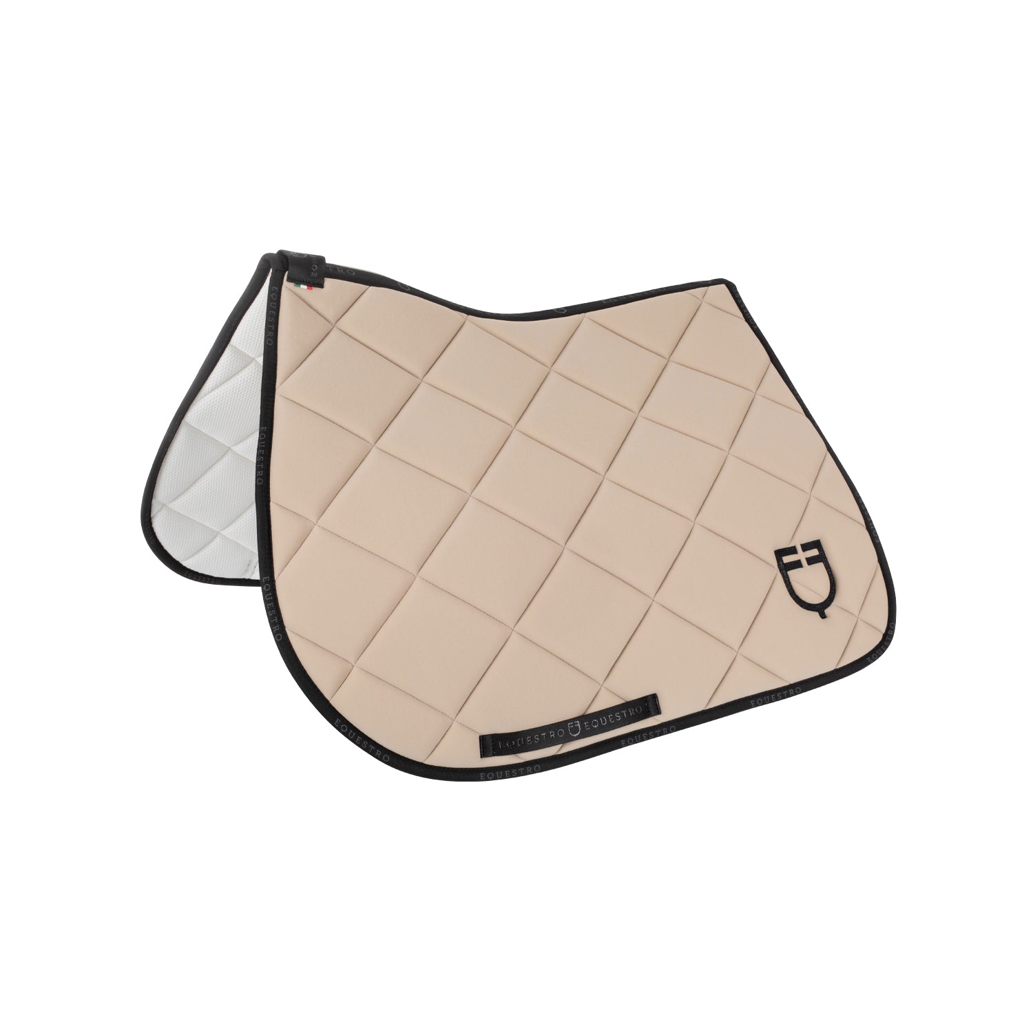 Equestro sottosella modello gp con logo - Colore SAND/BLACK