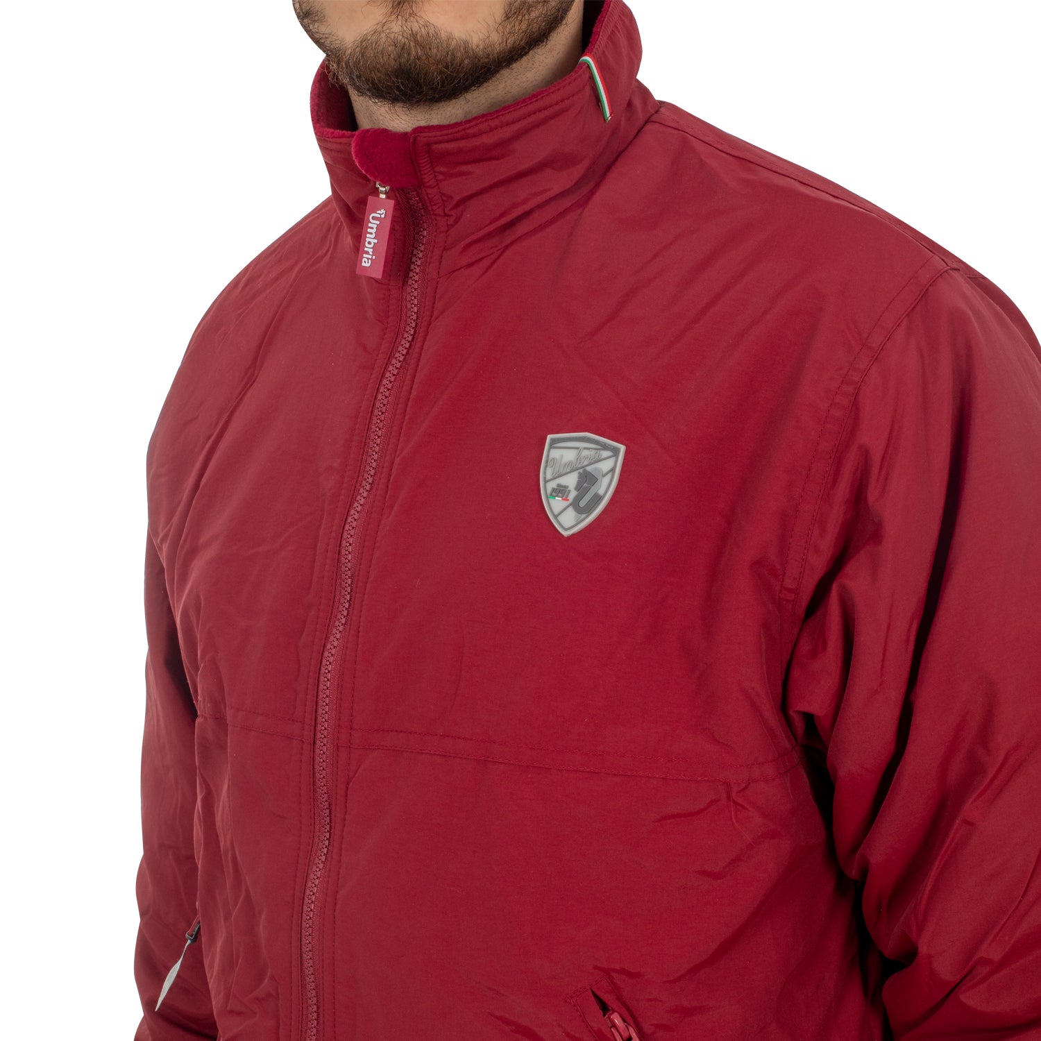 Umbria equitazione bomber adulto umbria tecnico invernale - Colore BURGUNDY