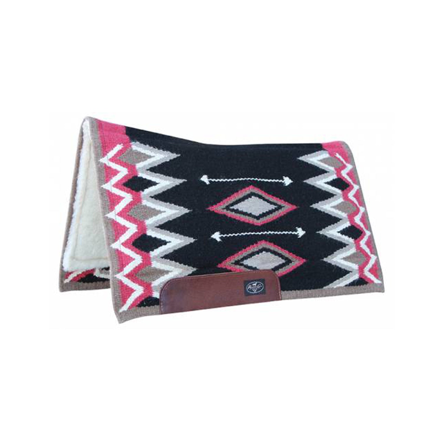 Professional's choice jalepeno saddle pad 33x38 - Colore BLACK