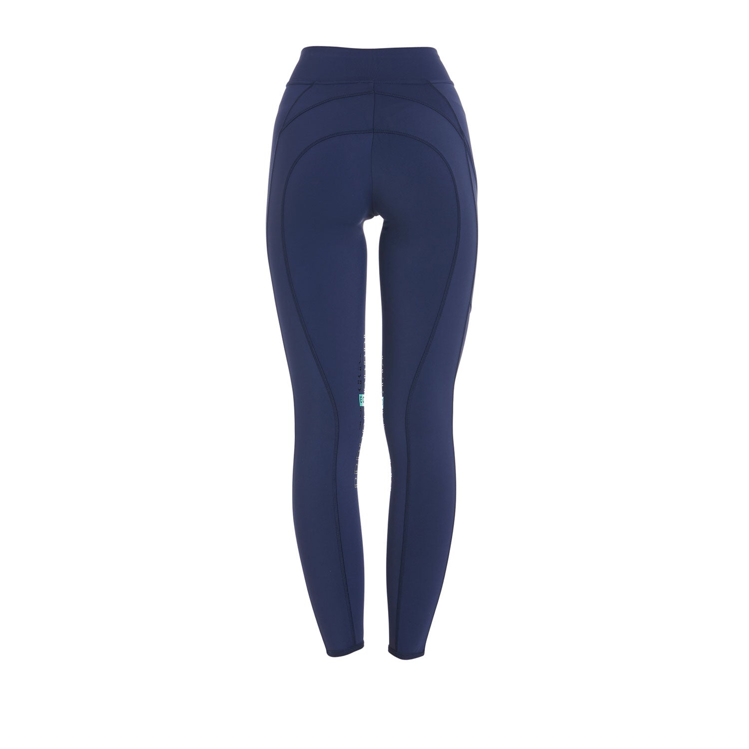Equestro leggings equestro modello kao light tessuto tecnico elasticizzato - Colore NAVY/EMERALD 333C