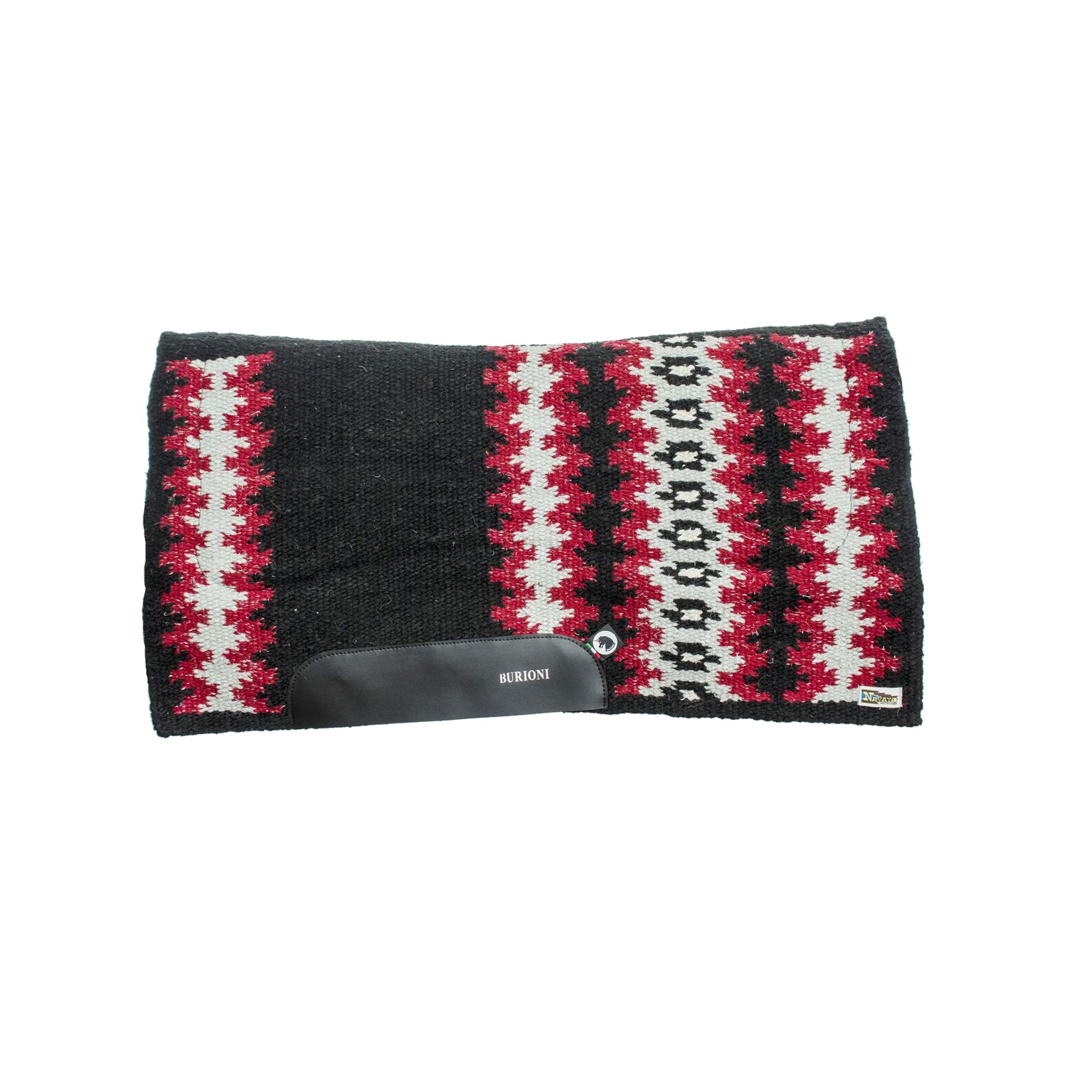 Burioni sottosella show navajo garrese sagomato - Colore RED/SILVER