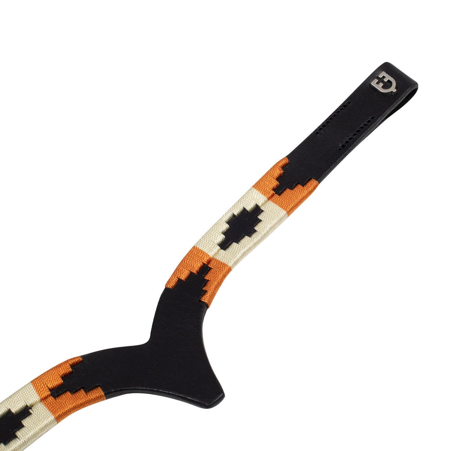 Equestro frontalino v shape polo modello n - Colore BLACK