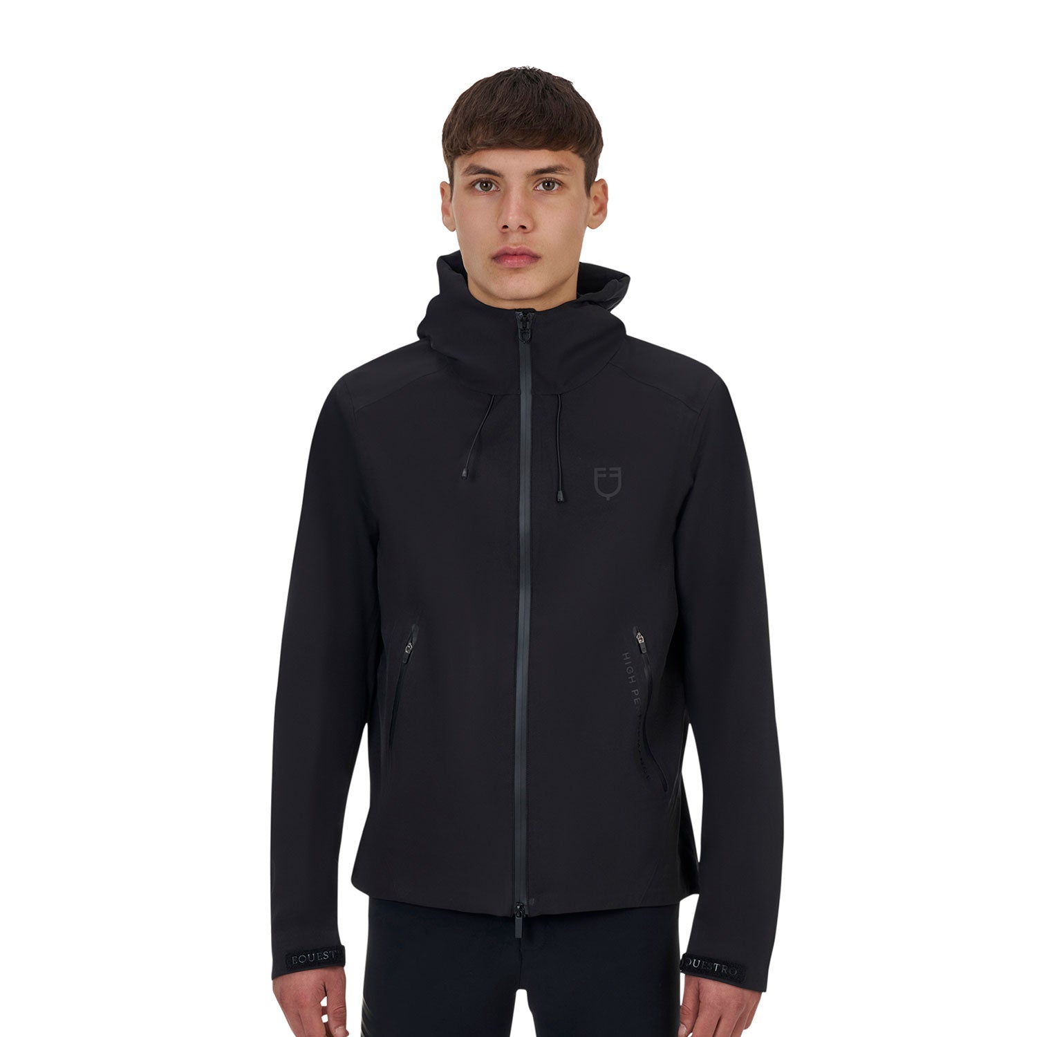 Equestro men's ridertechnology waterproof softshell - neutra