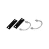 Kerbl staffa fissaggio con piastre stabilizzatrici coppia 22501 - neutra