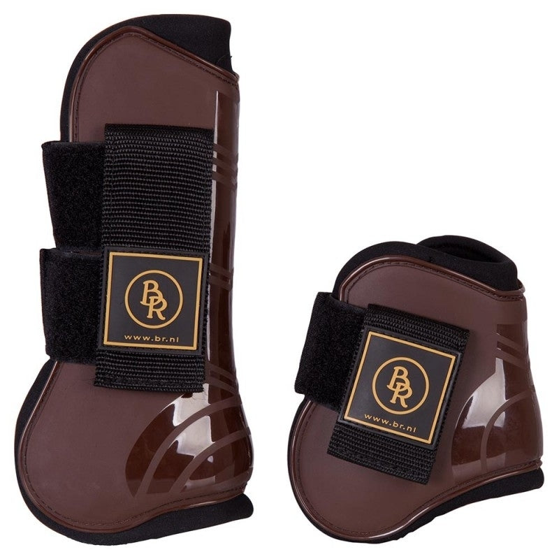 Set paratendini e paranocche BR Pro Tech PU e neoprene PONY