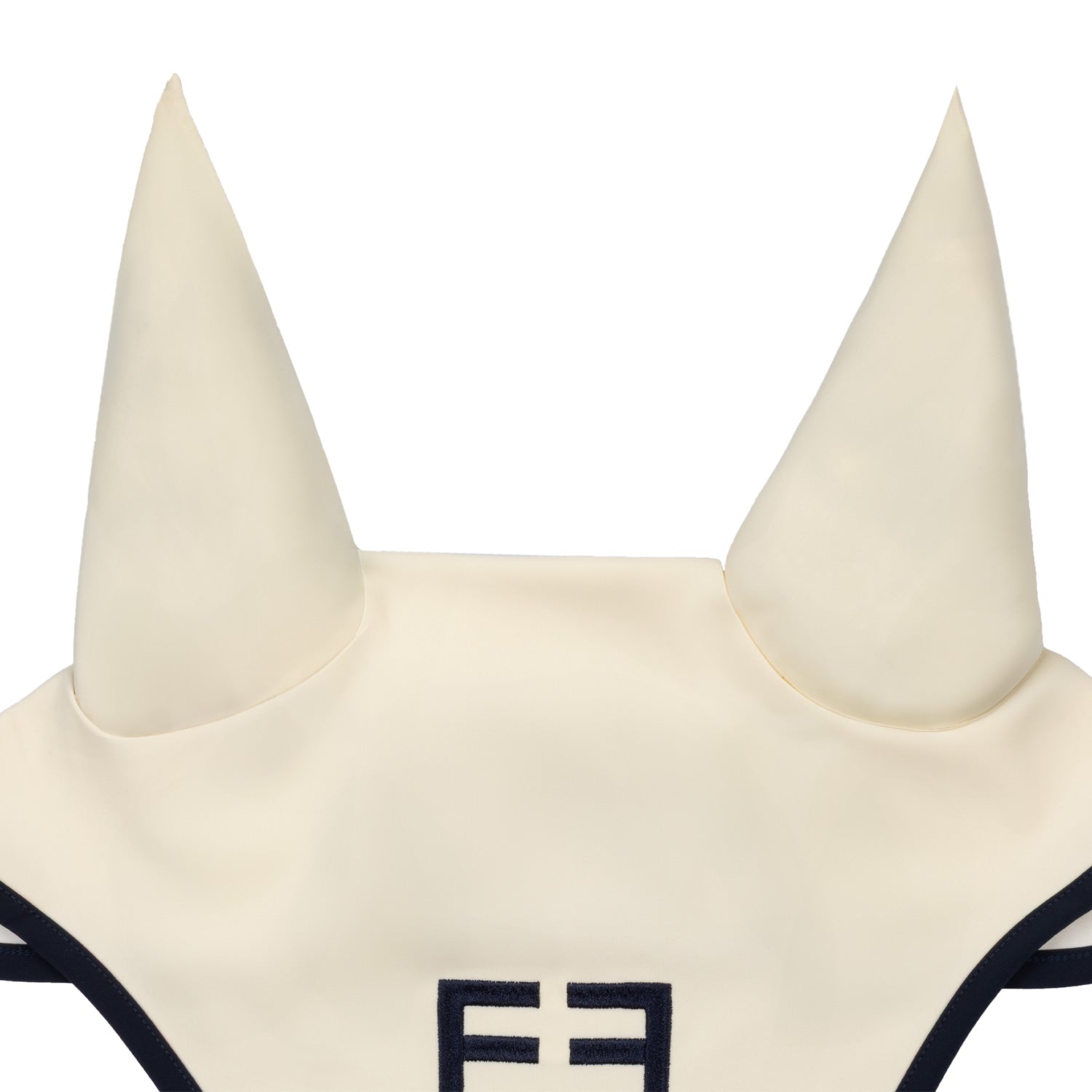 Equestro wave quilting fly veil - Colore ANTIQUE WHITE (11-0105)/NAVY BLAZER (19-3923)