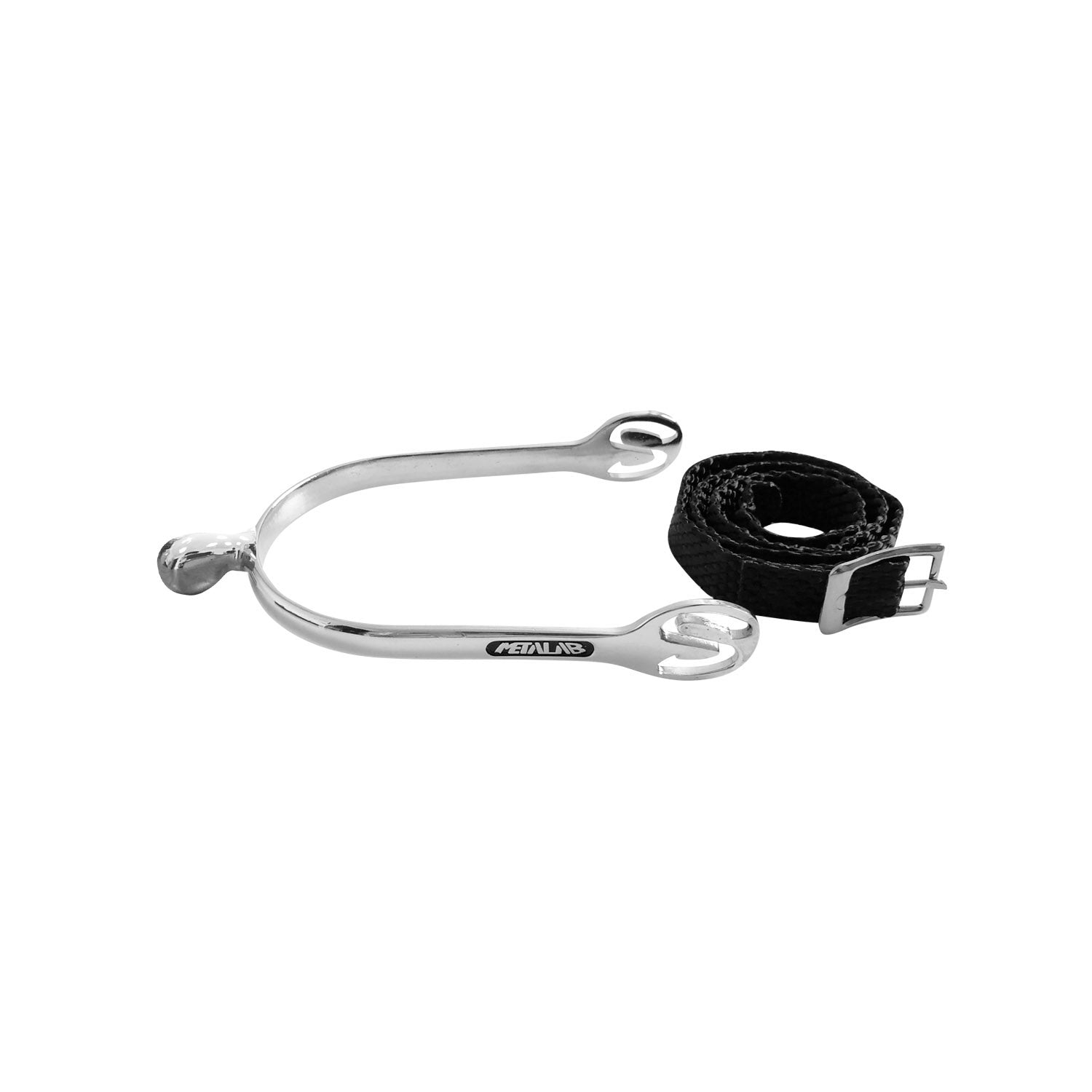Metalab speroni cromati metalab a goccia c/lacciolini nylon - neutra