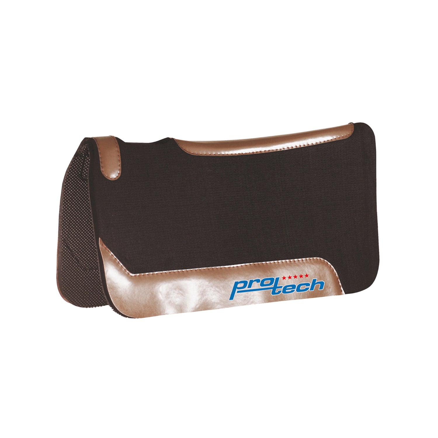 Pro-tech sottosella western neoprene pelle marrone - neutra